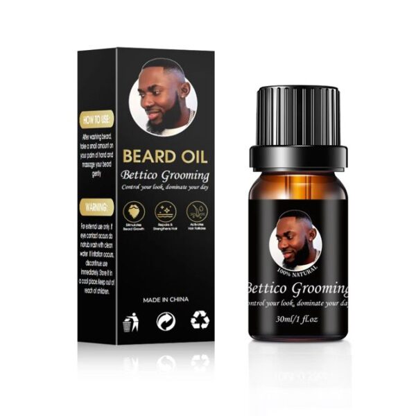Bettico Premium Beard Oil – 100% Natural Grooming Elixir